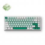 MCHOSE G75 PRO mechaninė klaviatūra (Balta/Žalia) &ndash; Matcha Latte V2 Switches