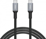 Aukey CB-CD6 Ultrafast Braided uick Charge USB C - USB C 2m