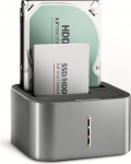 Axagon ADSA-DC USB3.2 Gen1 - 2x SATA 6G CLONE DUAL HDD Dock Station ASMedia