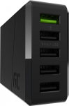 Green Cell CHARGC05 mobile device charger Black Indoor