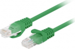 Lanberg Fluke Passed Lanberg patchcord cat.6 UTP 1m green 10-pack