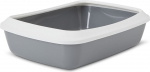 Savic IRIZ Litter tray with rim - 42 cm - grey