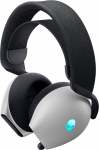 Dell Gaming Headset | Alienware Tri Mode AW725H | Bluetooth | Over-Ear | Microphone | Noise canceling | Wireless | Lunar Light