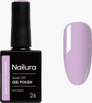 Nailura - Gel Polish 26 - Amethyst Shimmer - Amethyst Purple - 10 ml