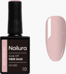 Nailura - Fiber Base - Soft Rose Pink - 10 ml