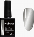 Nailura - Gel Polish 285 Frost Cat Shiimer - Cool Grey - 10 ml