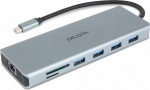 Dicota USB-C 13-in-1 Dock 4K HDMI/DP PD 100W