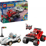 Lego Blocks Sonic 77118 Silvers Car vs. Knuckles Monster Truck