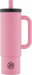24Bottles - Straw Cup - Flamingo - 800 ml