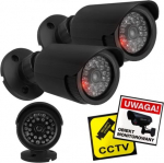 CEE Set of two dummy tube cameras IR1800 BT