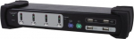 Equip Dual Monitor 4-Port Combo KVM Switch