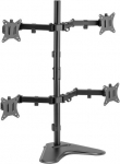 Equip 17"-32" Articulating Quad Monitor Tabletop Stand