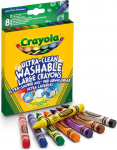 Crayola Didelės nuplaunamos kreidelės, 8 vnt.