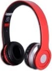 Rebeltec Stereo headphone bluetooth CRISTAL red