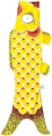 Sėkmę ne&scaron;anti vėliava Deep Yellow Koinobori (S) K024