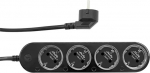 Shelly Power Strip 4 Gen4 Black Smart Power Strip
