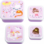 A Little Lovely Company - Lunch & Snack Box Set - Princesses
