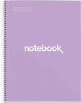 No Name MAUL A460533 writing notebook A4 80 sheets Purple