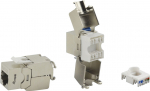 Equip Cat.6A Shielded Keystone Jack Toolfree