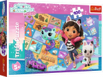 Trefl GABBY&acute;S DOLLHOUSE Dėlionė 100 det.