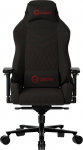 Lorgar Ace 422, Gaming chair, Anti-stain durable fabric, 1.8 mm metal frame, multiblock mechanism, 4D armrests, 5 Star aluminium base, Class-4 gas lift, 75mm PU casters, Black + red