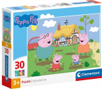 Clementoni Dėlionė Clementoni Super Color Peppa Pig 20838, 30 vnt.