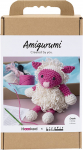 Craft Kit Amigurumi - Sheep - pink - off white (977868)