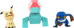 Pok&eacute;mon - Battle Figure 3 pack - Mimikyu, Porygon & Croagunk (PKW4091)