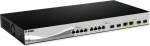 D-Link DXS-1210-12SC/E network switch Managed L2 10G Ethernet (100/1000/10000) 1U Black, Silver