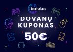 "Baitukas" Dovanų Kuponas 50&euro;