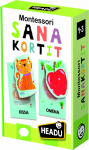 Headu Монтессори детские развивающие карточки (на фин. языке)
