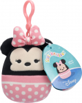 Squishmallows 9 cm Disney Clip On - Minnie Mouse