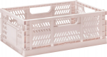 3 Sprouts - Modern Folding Crate Large Pink