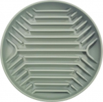 Nordic Paws - Lickmat Round, Sky - Green - 19x19cm