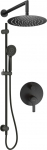 Deante Concealed shower set with rail - with overhead shower