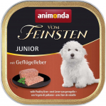 Animonda Vom Feinsten Junior Poultry liver - wet dog food - 150g