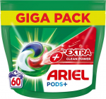 Ariel Extra Clean Washing Caps 60 pcs