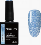 Nailura - Gel Polish 305 Sparkling Sapphire - Blue - 10 ml