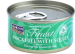 Fish4Dogs FISH4CATS Mackerel with squid - wet cat food - 70g