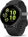 Garmin Vivoactive 5 3.05 cm (1.2") AMOLED 42 mm Digital 390 x 390 pixels Touchscreen Black Wi-Fi GPS (satellite)