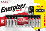 Energizer battery Max Alkaline AAA DHP12