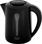 Adler Kettle | AD 1244 | Electric | 1850 W | 2.5 L | Plastic | 360&deg; rotational base | Black