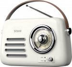 Savio RS-02 Portable Radio, white