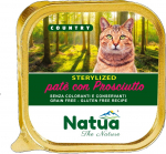 Natua Country Sterilised Ham - wet cat food - 100g