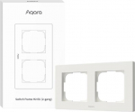 Aqara SMART SWITCH FRAME H2 (2-GANG)/WHITE FE-X01D-W AQARA