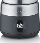 Graef MS802 Automatic milk frother/warmer Black, Stainless steel
