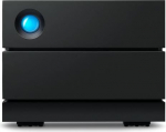 Lacie External HDD|LACIE|2big RAID|16TB|USB 3.1|Drives 2|Black|STHJ16000800