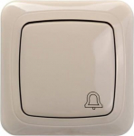 Liregus Skambučio mygtukas LIREGUS ALFA, smėlio spalvos