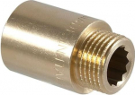 Tdm_Brass Ilgintuvas 110, 20 mm ilgio, &frac12;", vidinis/i&scaron;orinis sriegiai