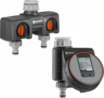 Gardena - Water Control Flex Twin Tap Connector Set